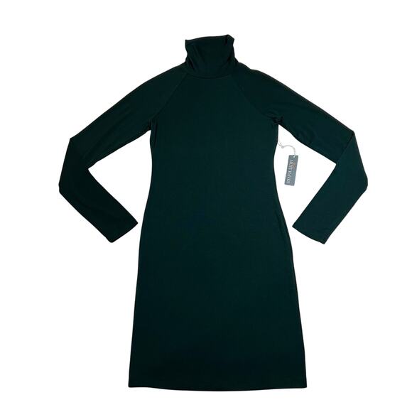 BUNDLE (2) Forever 21 Turtleneck Jersey Knit Stretch Dress Size Small NEW - Picture 8 of 12